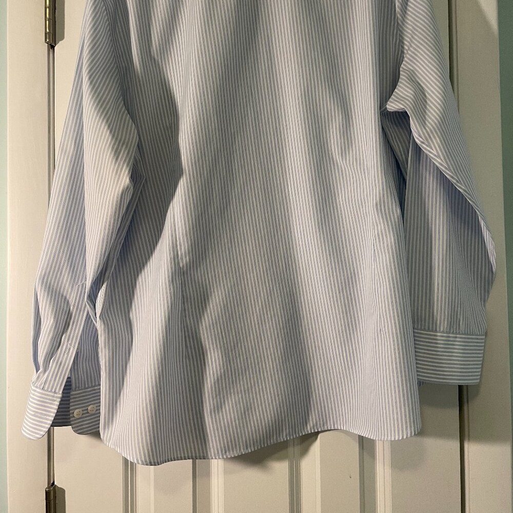 Murano Slim Fit Pinstripe Dress Shirt Men’s XXL - Picture 2 of 3